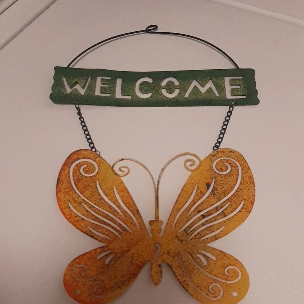 Handmade Butterfly Wall Art Metal 3D 